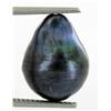 12.02ct South Sea Saltwater Baroque Pearl Iridescent Black/Purple RARE 14mm (JEW-1890)