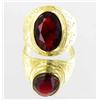23ctw Lab Ruby 22k Gold Vermeil Ring (JEW-2113)