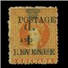 Image 1 : 1888 Grenada 1p Overprint on 2s Postage Stamp Scarce (STM-0607)