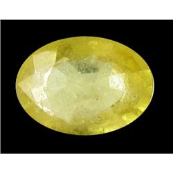 1.38ct Lovely Light Yellow Natural Sapphire  (GEM-25258B)