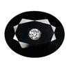 3.80ct Natural White Diamond On Black Sapphire (GEM-16069)