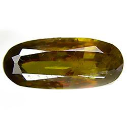 1.45ct Natural Oval Multi Color Pakistan Sphene (GEM-24888)