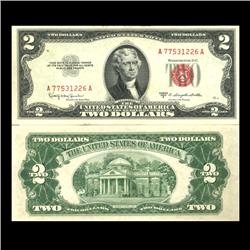1953C $2 US Note Crisp Uncirculated SCARCE (CUR-06034)
