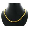 22k Gold Vermeil Heavy Necklace 22" (JEW-2003)