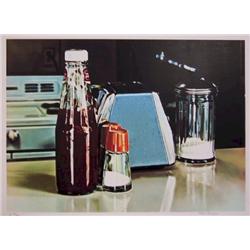 Ralph Goings, Blue Napkin Holder, Lithograph