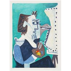 Pablo Picasso, Le Peintre, Lithograph