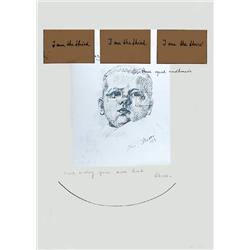 Michelangelo Pistoletto, I Am The Third Series #3, Silkscreen