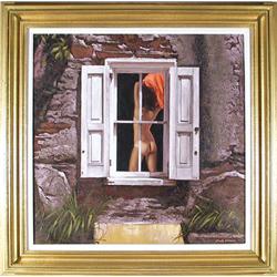 Sandu Liberman, Nude, Painting