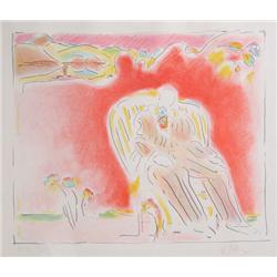 Peter Max, The Garden, Lithograph