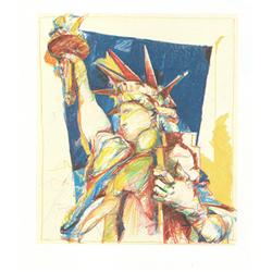 Vance Caines, Liberty, Silkscreen