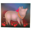 Image 1 : Igor Galanin, Pig with Bow, Serigraph 