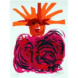 Vick Vibha, Statue of Liberty, Serigraph