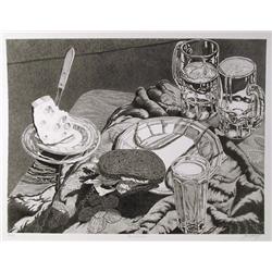 Jack Beal, Wisconsin, Lithograph 