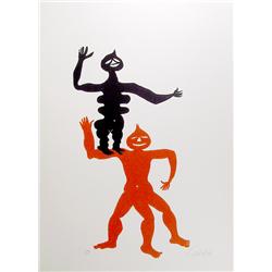 Alexander Calder, Acrobats, Lithograph 