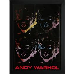 Andy Warhol, Four Marilyn's, Poster