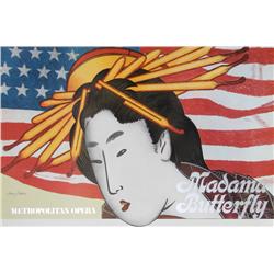 Larry Rivers, Metropolitan Opera - Madame Butterfly, Poster