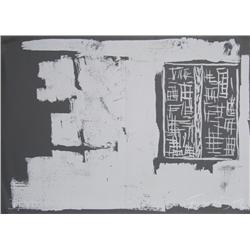 Gunther Forg, To the Builders 1, Serigraph