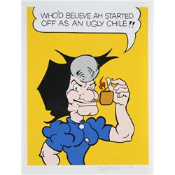 Al Capp, Ugly Chile, Serigraph