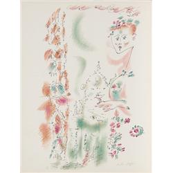 Andre Masson, Venise en Fleurs, Lithograph 