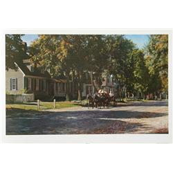 Grant Romney Clawson, Williamsburg, Offset Lithograph
