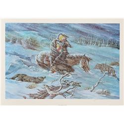 Jack Hines, Portugee Phillipes Ride 1866, Offset Lithograph