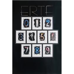 Erte, Numbers Suite, Poster