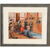 Image 1 : Marshall Goodman, Courtroom Scene, Giclee