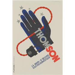 Adolphe Mouron Cassandre, Thomson, Lithograph Poster