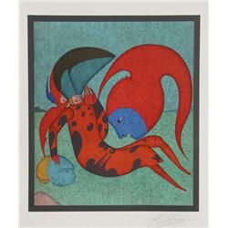 Mihail Chemiakin, Silkscreen