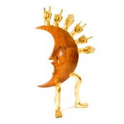 Pedro Friedeberg, Moon Face, Sculpture