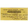 Image 1 : Greta Garbo Signed Check 1942