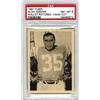 Image 1 : 1961 Fleer Alan Ameche PSA 8