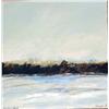 Image 1 : Joyce Rezendes, Central Park Winter I,  Signed Painting
