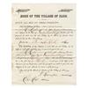 Image 1 : Village of Ilion, New York Bond Signed By Philo Remington 