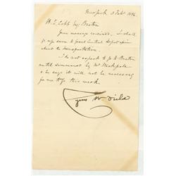 Cyrus Field Ls With A Gigantic Signature