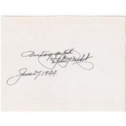 Signature Of Financier John J. Raskob