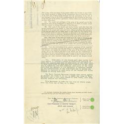 Louis F. Swift Signs An Agreement With The Maine Central Railroad