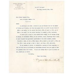 August Belmont Jr. TLS