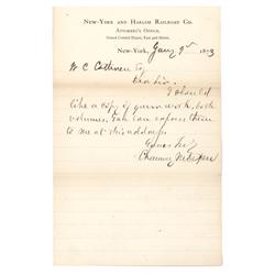 Chauncey M. Depew Als