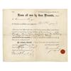 Image 1 : Stock Proxy For Pacific Mail Steamship Company  Signed By Russell Sage