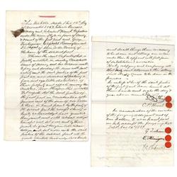 Indenture Signed By Eliphalet Reminton