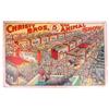 Image 1 : A Wonderful Large Multi-colored Christy Brothers 5 Ring Animal Show Poster