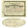 Image 1 : A Merchants Despatch Transportation Company Stock Signed By James C. Fargo Twice