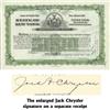 Image 1 : Jack Chrysler Signs A State Of New York Bond