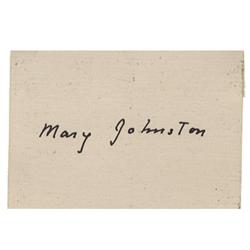 Mary Johnston