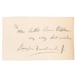 DOUGLAS FAIRBANKS, JR.