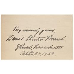 Daniel Chester French