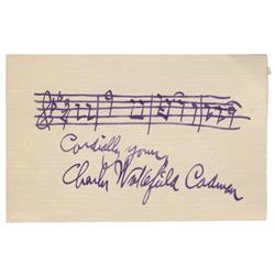 Charles Wakefield Cadman