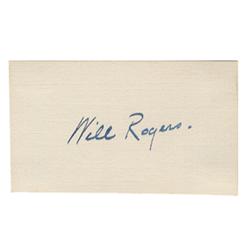 Will Rogers