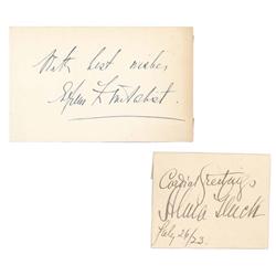 ALMA GLUCK & EFREM ZIMBALIST